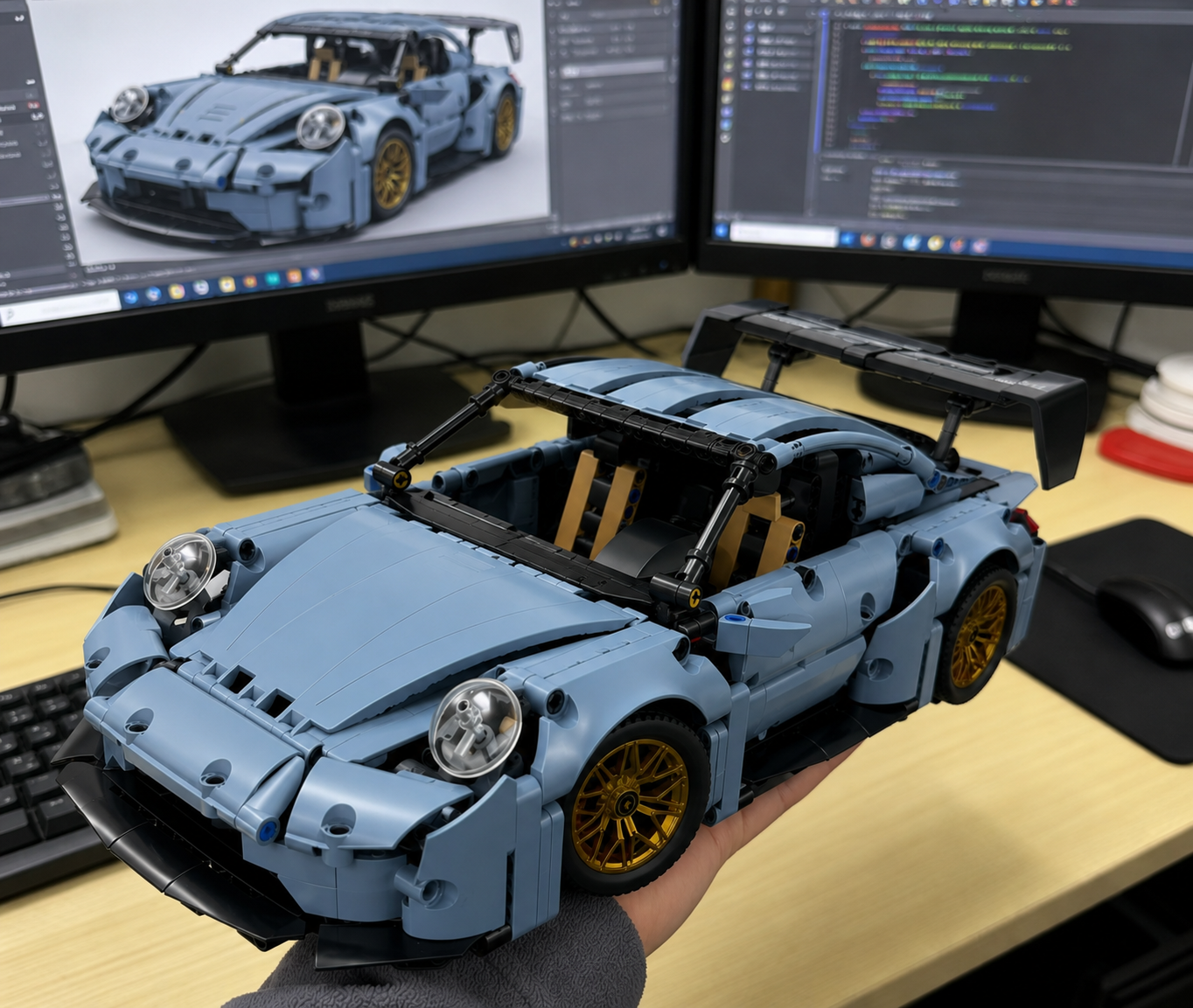 Midnight Performance Coupe collectible car model shown on a desk